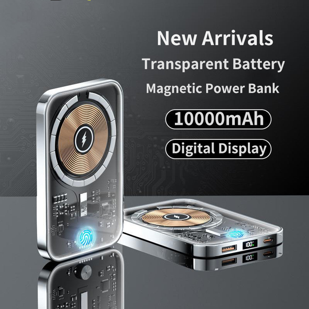 Transparent Magnetic 22.5W Fast Charge Transparent Magnetic 22.5W Fast Charge